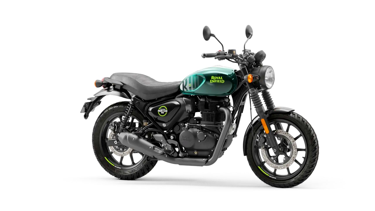 Royal Enfield Hunter (350) Dapper Green  2025 (Model ) 